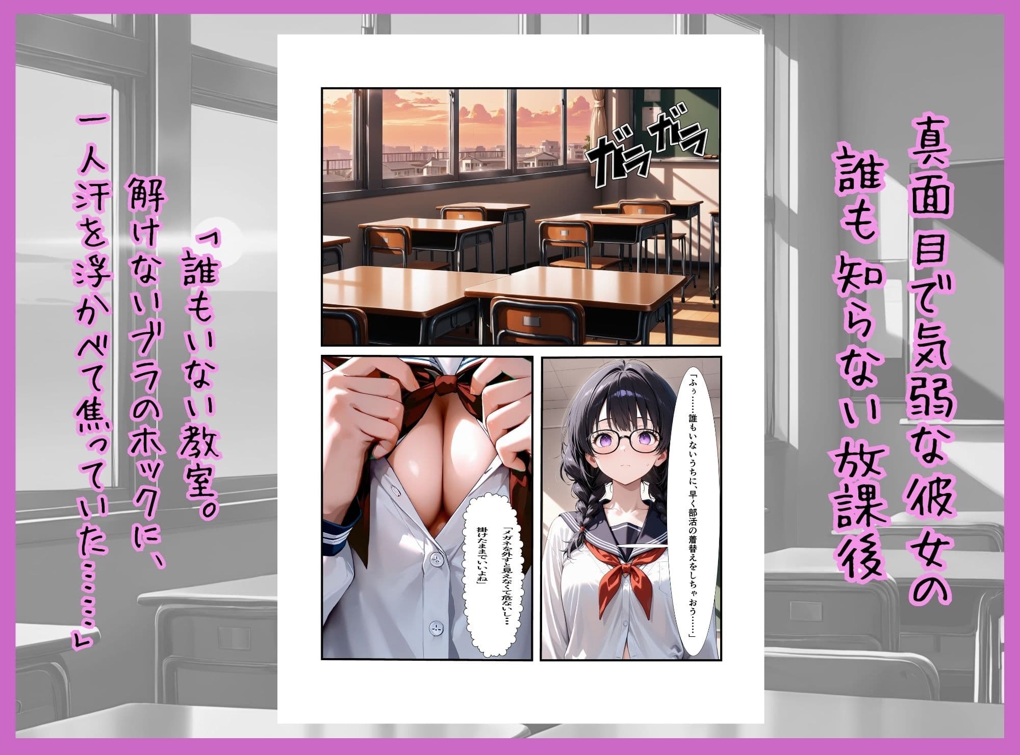 今日もポロリ。先生の密着特別指導〜放課後編〜 サンプル1