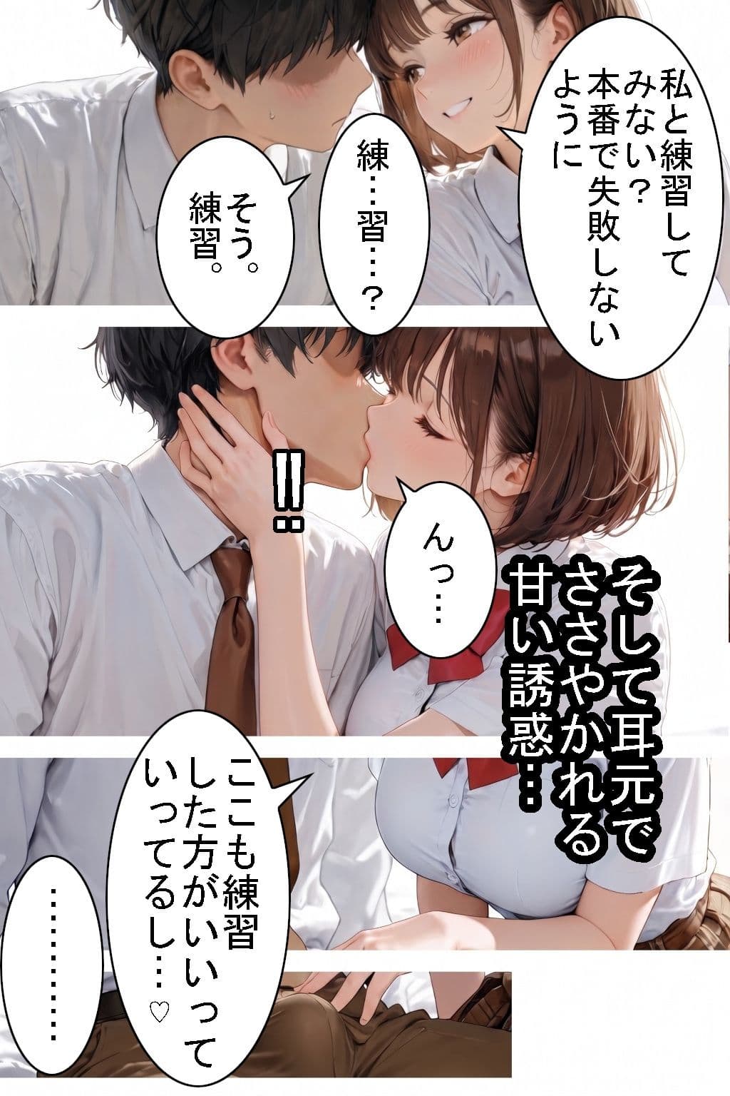 【制服】相手してくれないカノジョから、誘ってくれたその子の妹に乗りかえた話【征服えっち】 サンプル4