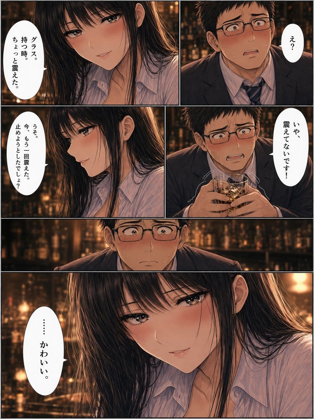 ガールズバーの美女にお子様扱いされて理性を溶かされた夜 〜冷酷な絶対支配 ミオ編〜【精神支配・言葉責め・貢ぎマゾ】 サンプル3