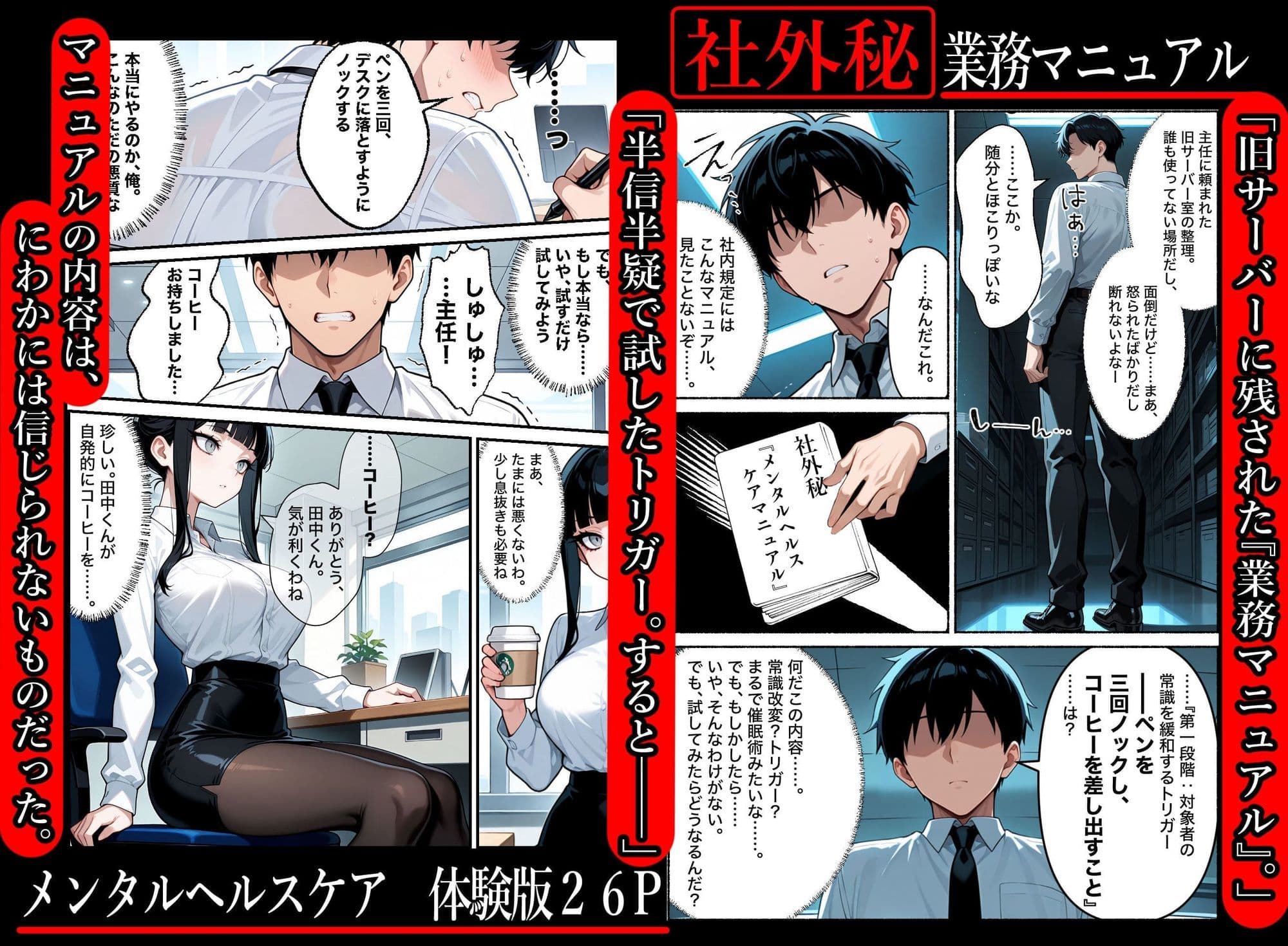 社外秘  これは業務です。真面目な美人上司がメス堕ちするまでの話 サンプル2