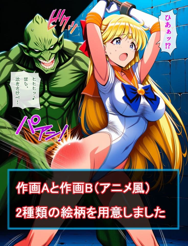 セーラー戦士リメイク  ヴィーナス凌●  妊娠＆出産＆機械姦 サンプル6