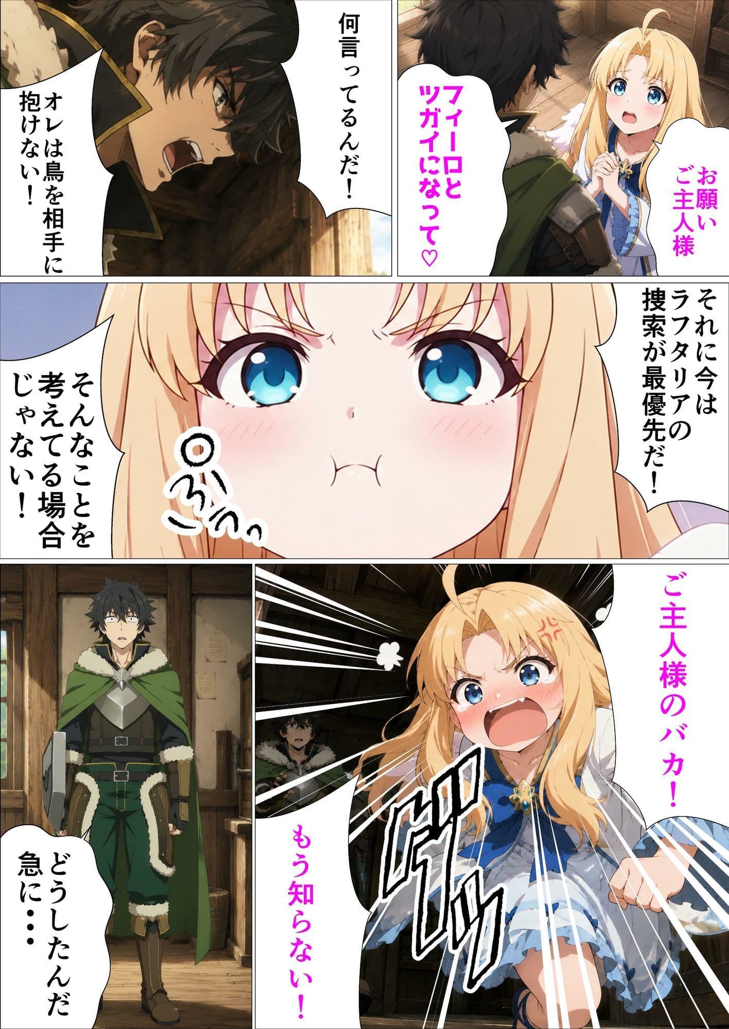 盾の勇者といじられた彼女たち サンプル5