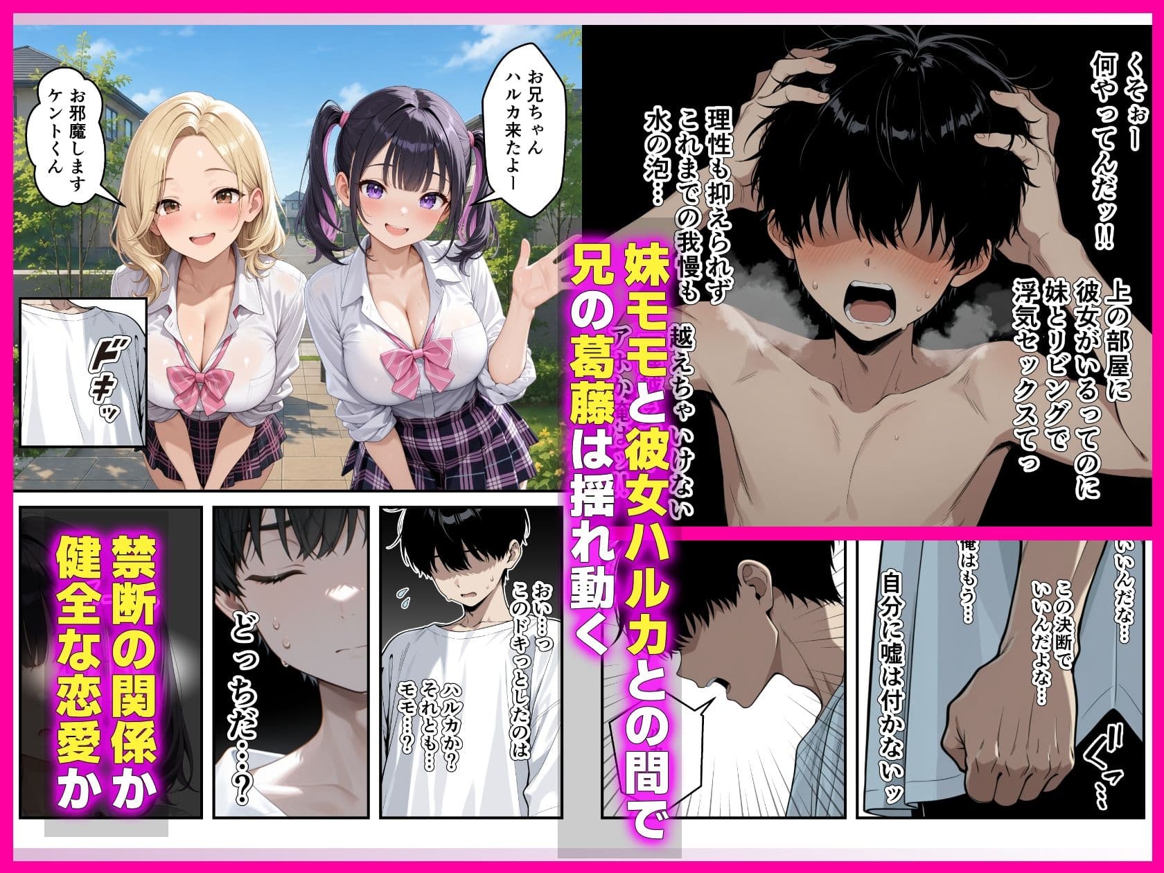 兄大好き妹と近親相姦_逆NTR禁断の孕ませSEX サンプル5