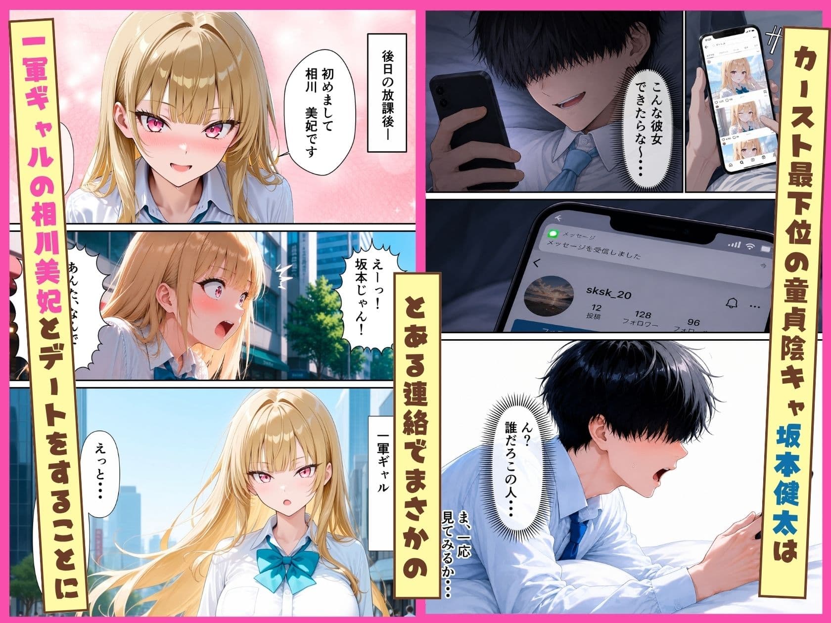 童貞陰キャの僕が一軍ギャルに生ハメセックスを懇願されて 快楽堕ちさせた話 サンプル1