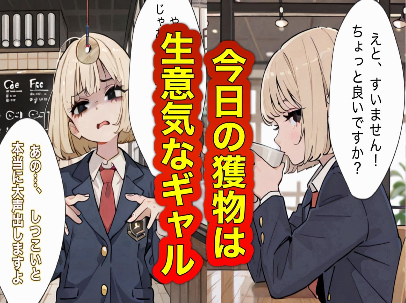 催●おじさんと便器ちゃん 〜生意気ギャル編〜 サンプル1