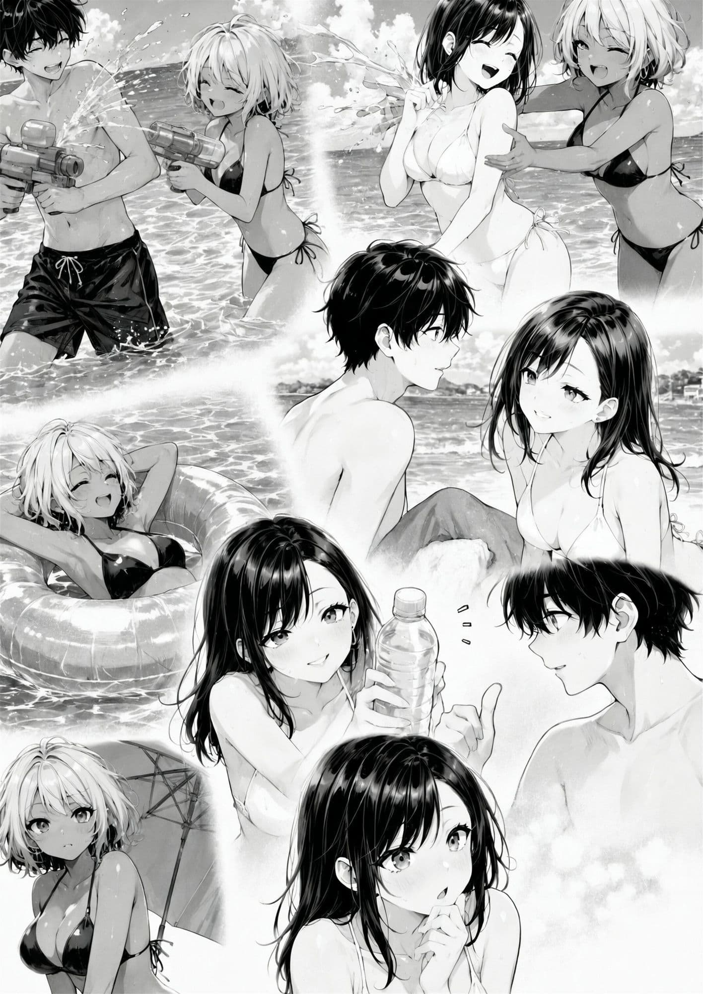 ギャル妹に振り回された夏。気づけば妹の親友と恋をしていた。 サンプル6