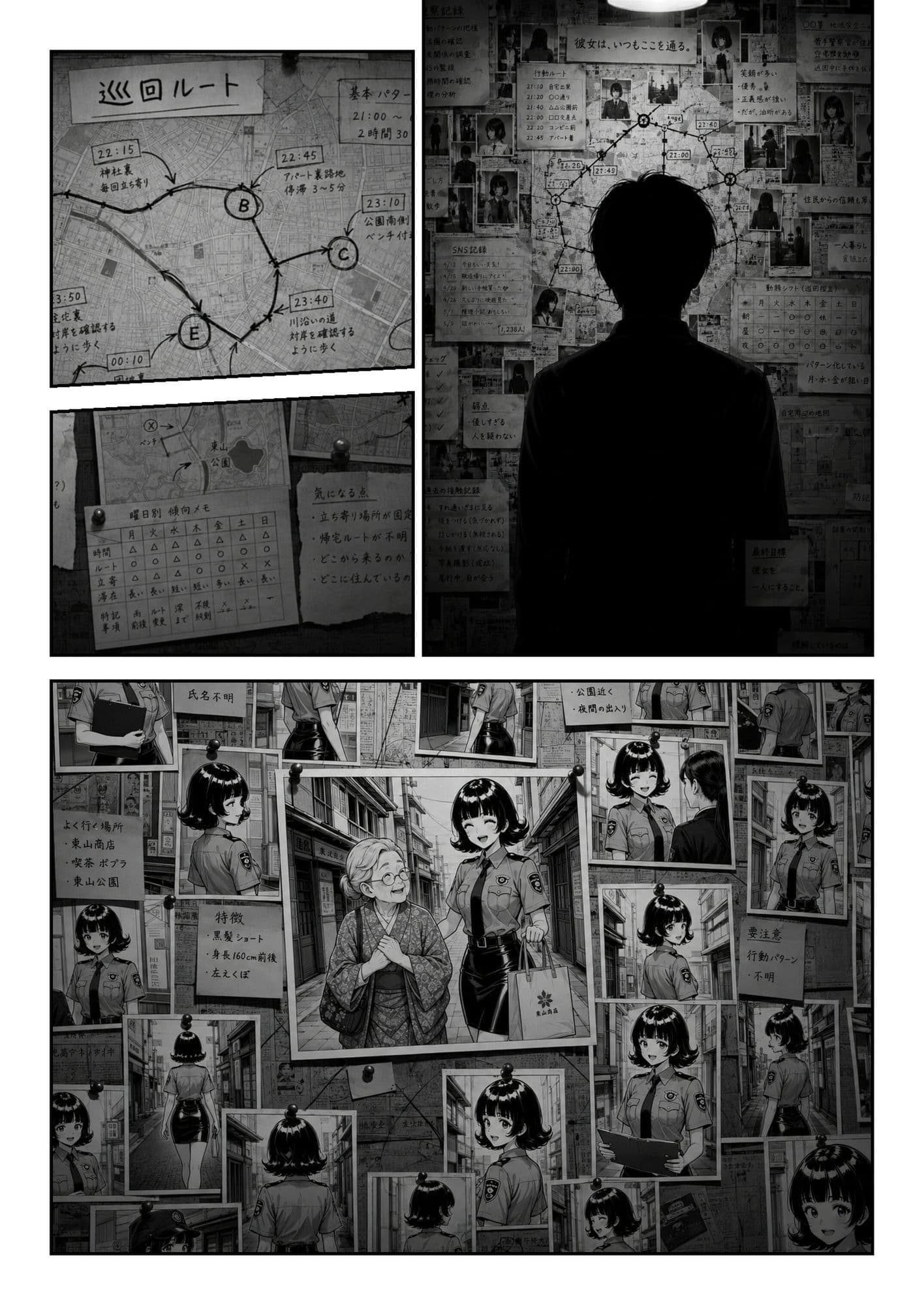 こちら、凛。…異常ありません。 サンプル6