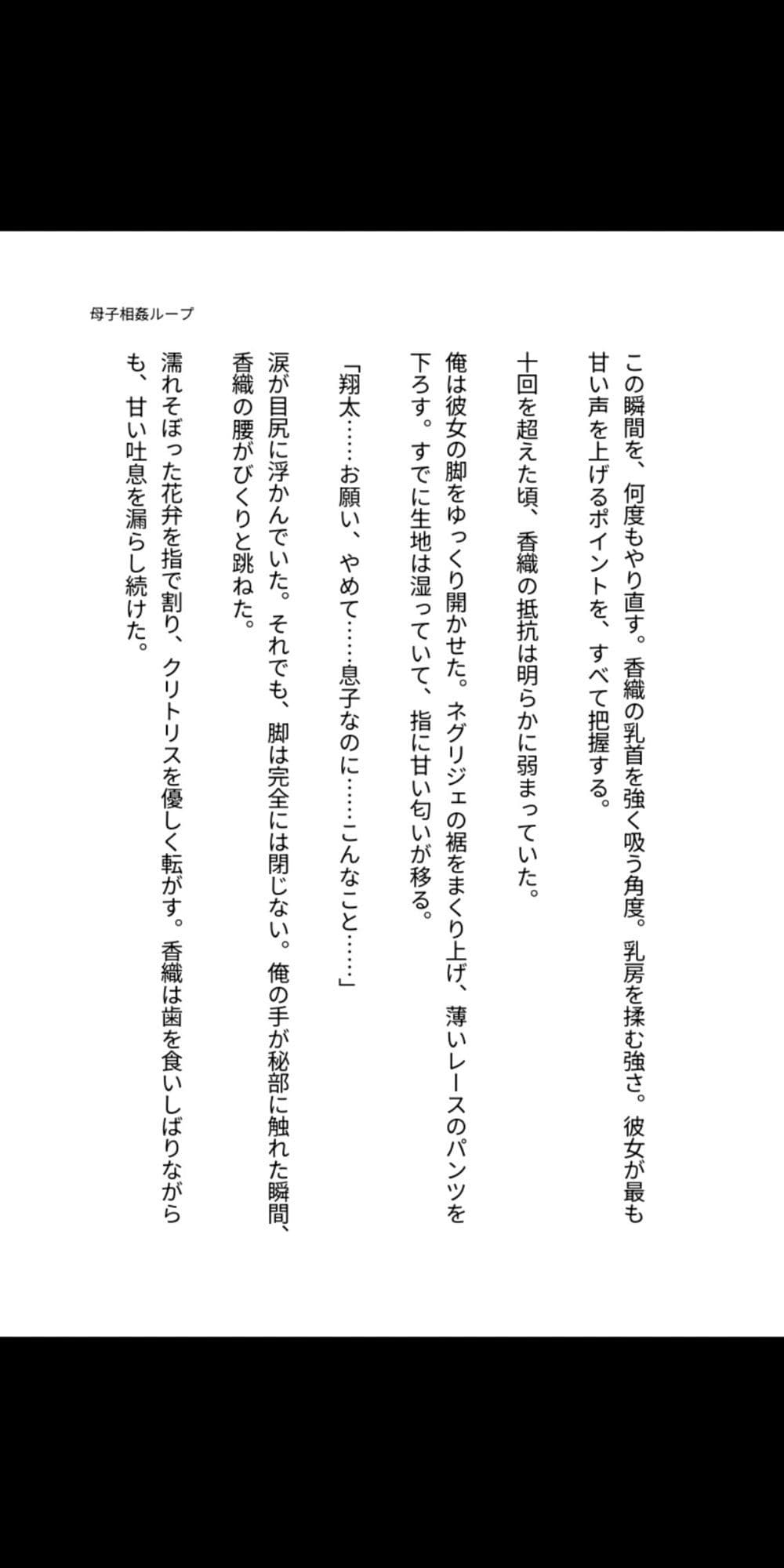 母を孕ませるタイムリープ 〜禁断の母子相姦ループ〜 サンプル4