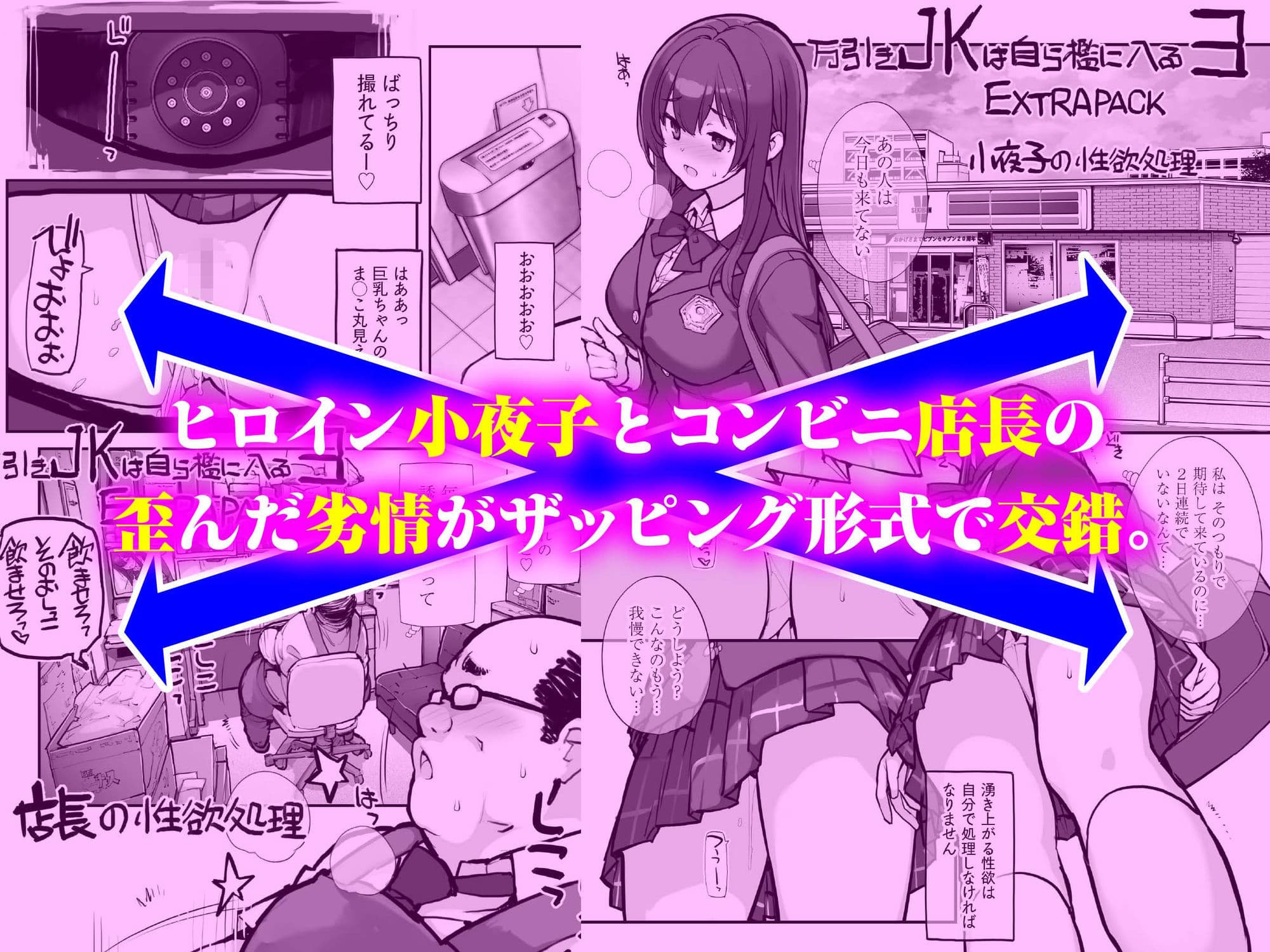万引きJKは自ら檻に入る3 EXTRA PACK サンプル2
