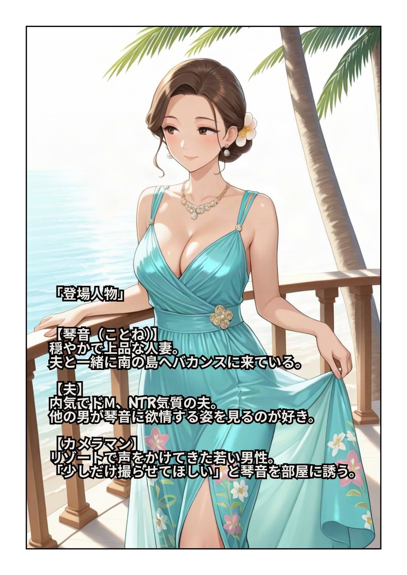 今日は南の島に行ってきます サンプル1