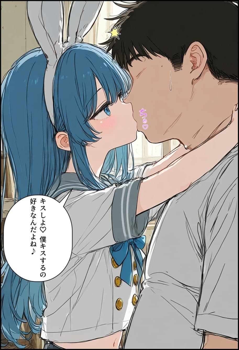 男の娘デリヘルを呼んだら元同級生のヤツが来た サンプル6
