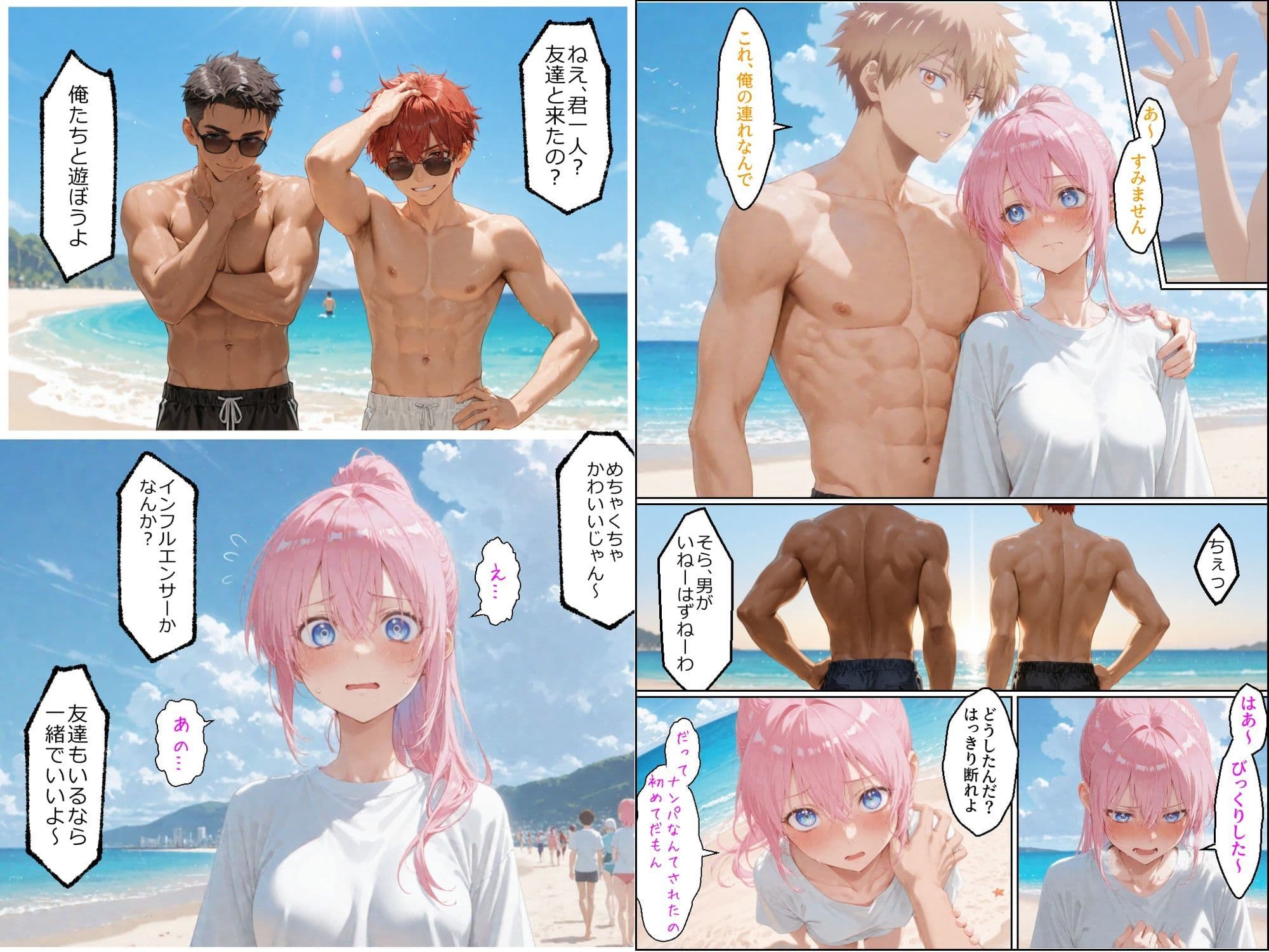 可愛いだけにされちゃう式守さん5（夏休みの式守さん） サンプル2