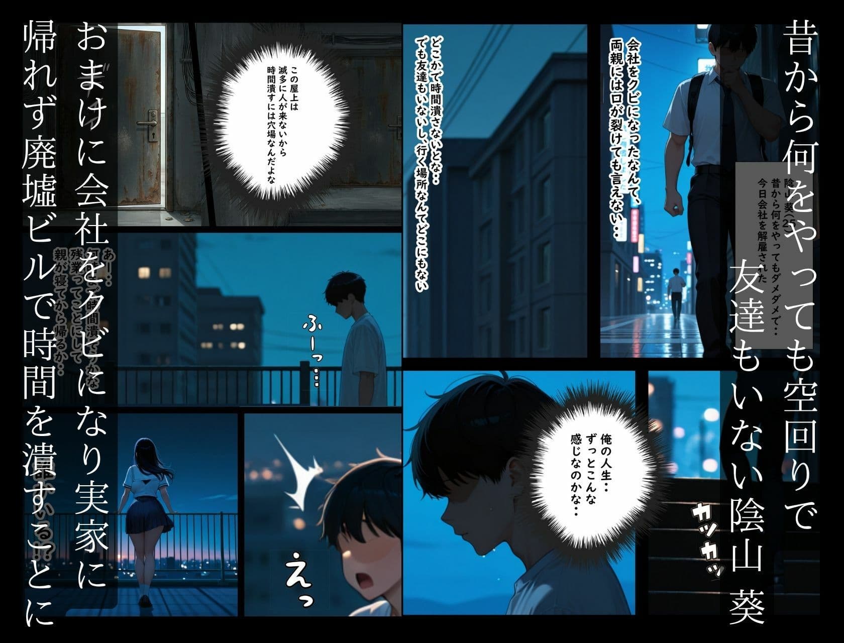 最期にするはずだったのに サンプル1
