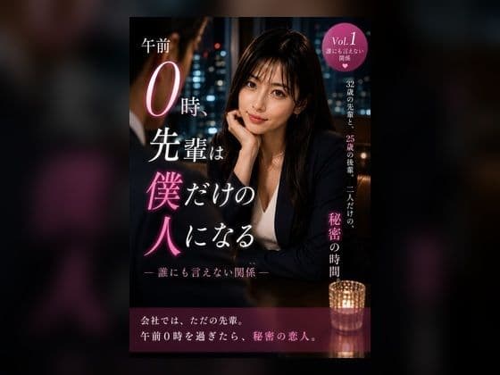 午前0時、先輩は僕だけの人になる Vol.1 誰にも言えない関係