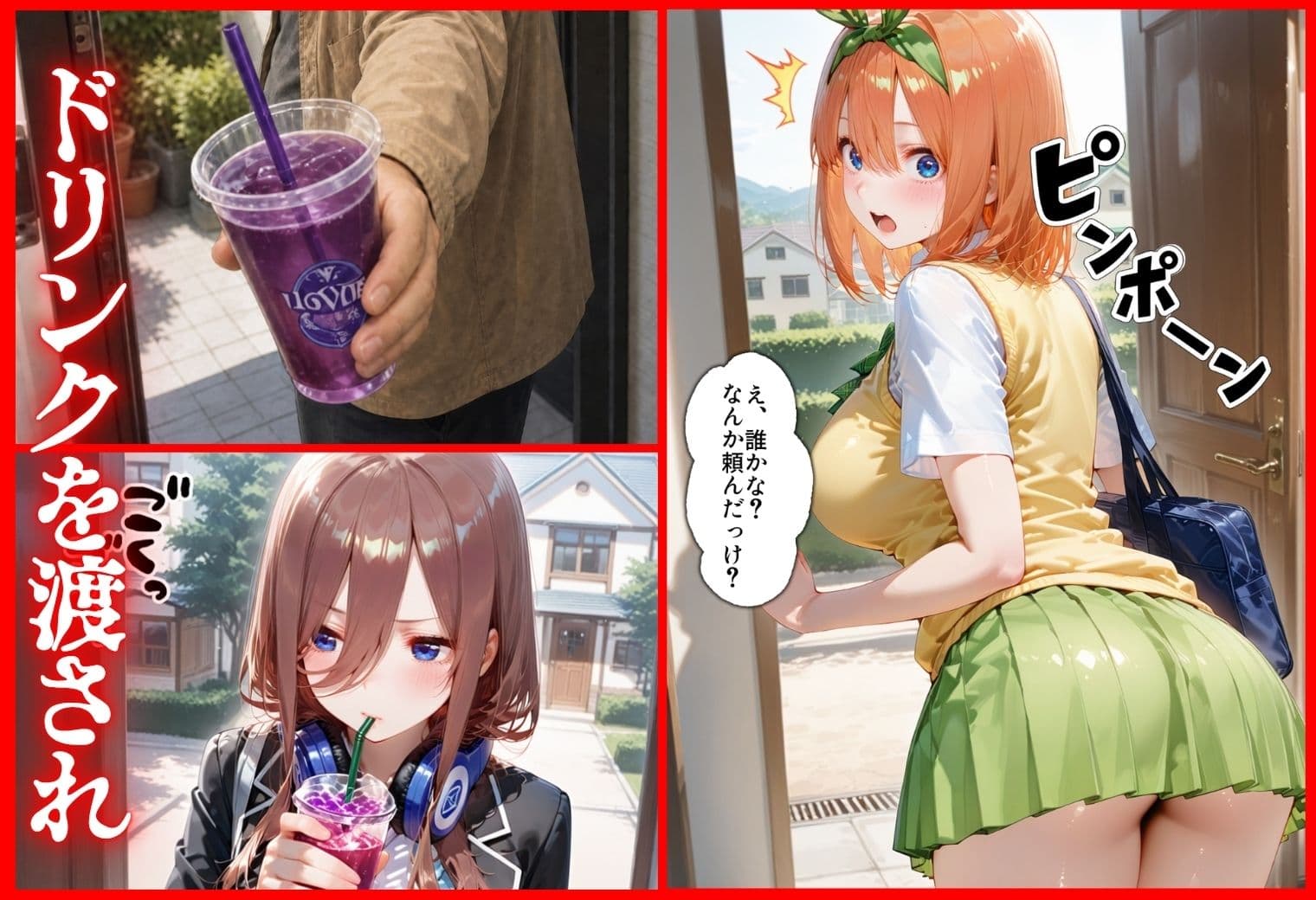 怪しいドリンクで眠っている間に孕ませSEXした話  Vol.3 サンプル4