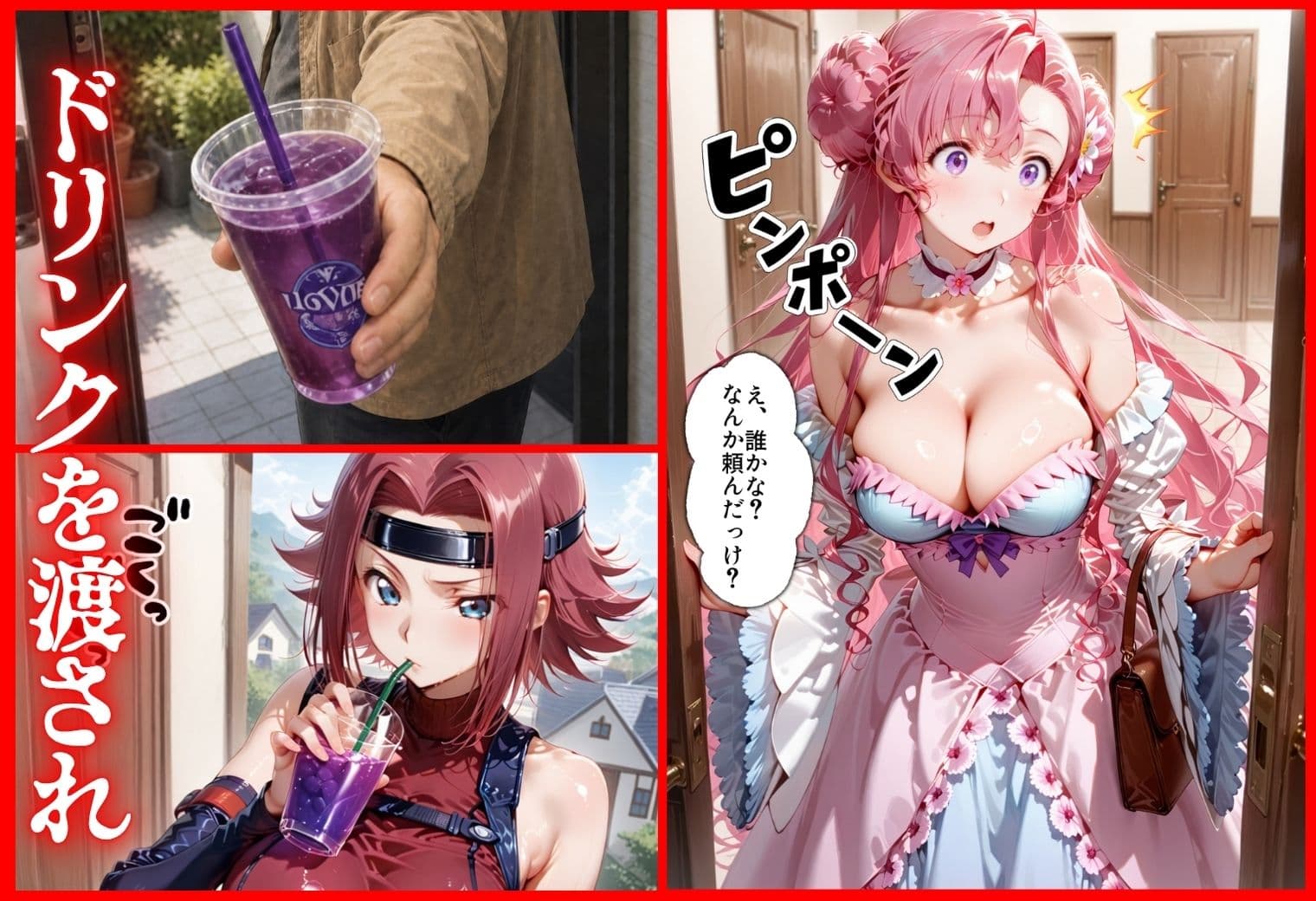怪しいドリンクで眠っている間に孕ませSEXした話  Vol.5 サンプル4