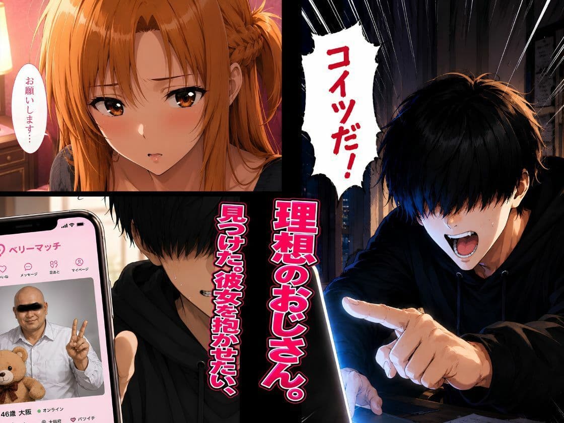 彼女をおじさんに抱かせて横で見た！【寝取らせNTR】〜了承した彼女と目の前セックス〜 サンプル2