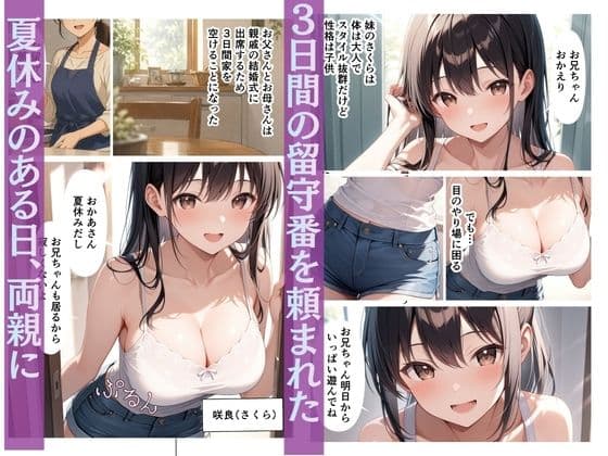 両親留守中の3日間妹とSEXしまくった話 サンプル1