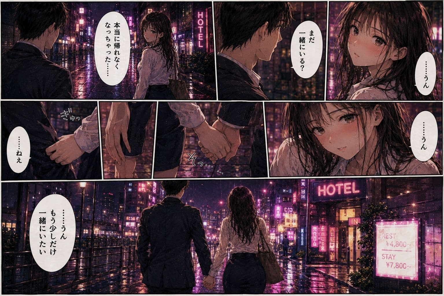 終電を逃した美女をナンパしてみた。 〜「帰れなくなっちゃった」彼女との長い夜〜 サンプル2