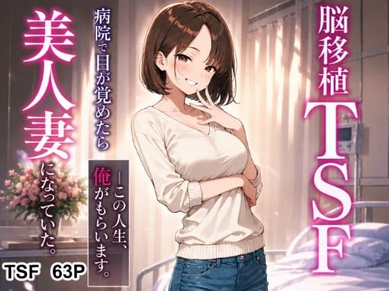 脳移植TSF 病院で目が覚めたら美人人妻になっていた。
