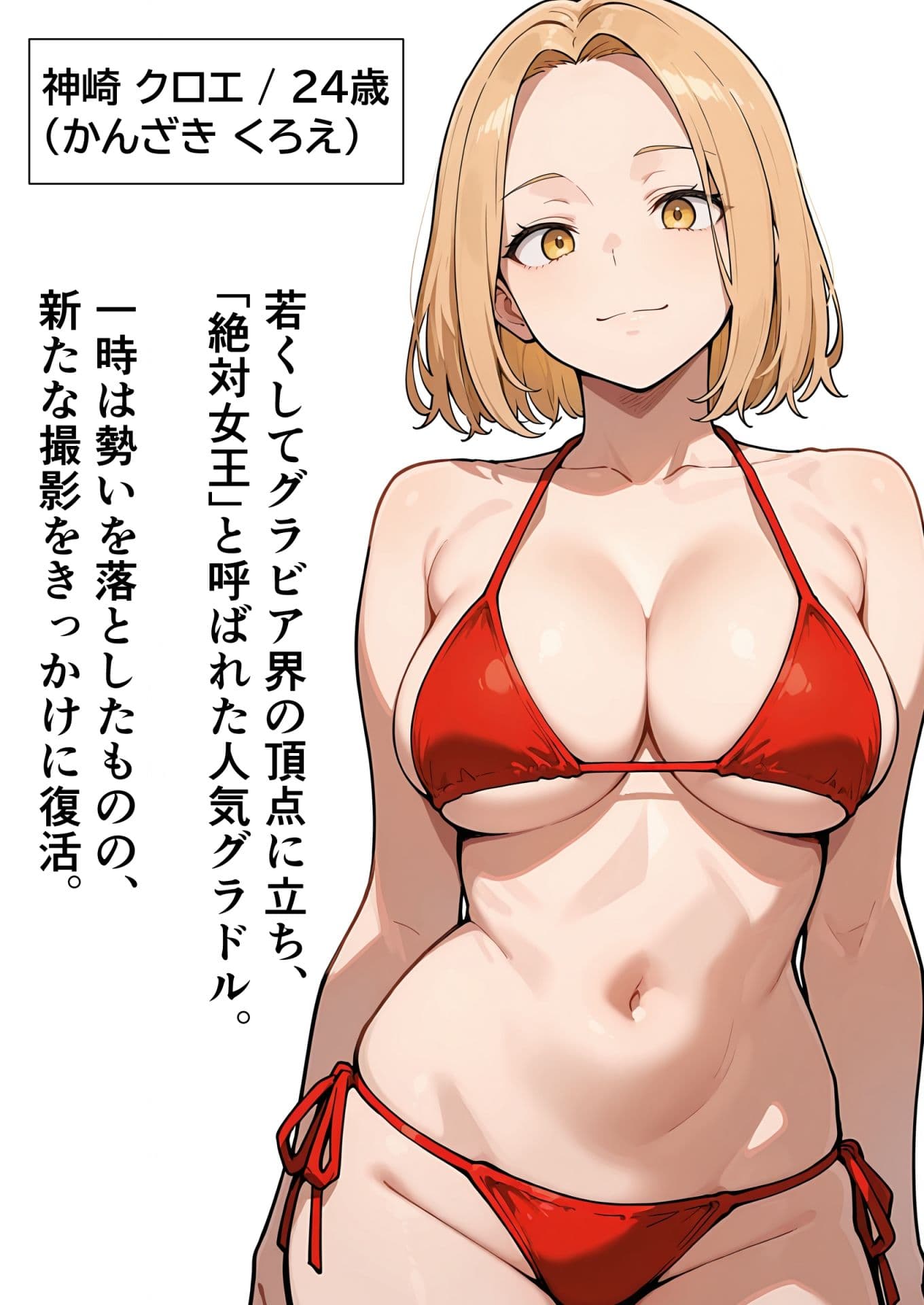 グラドルレズバトル サンプル2