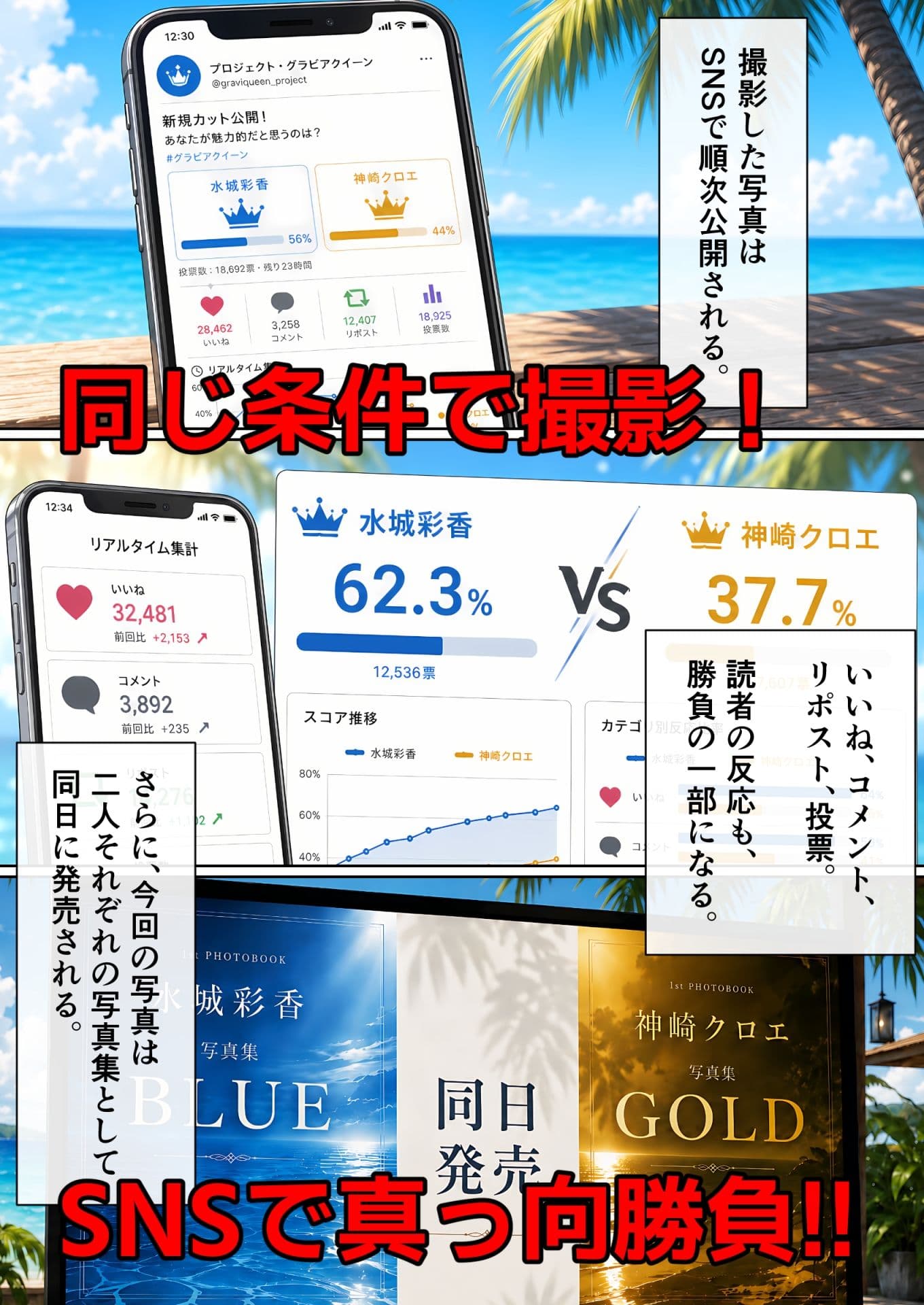 グラドルレズバトル サンプル3