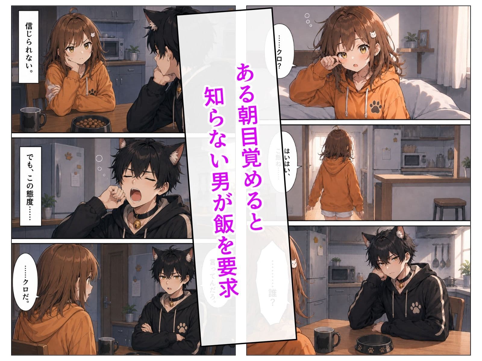 おい、飯。って誰よあんた！？ サンプル2