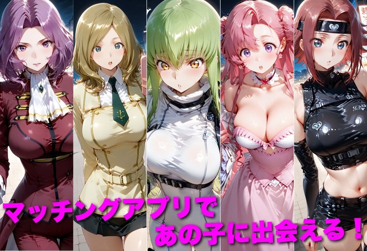 マッチングアプリで出会った美女を孕ませた話 コー●ギアス編 サンプル1