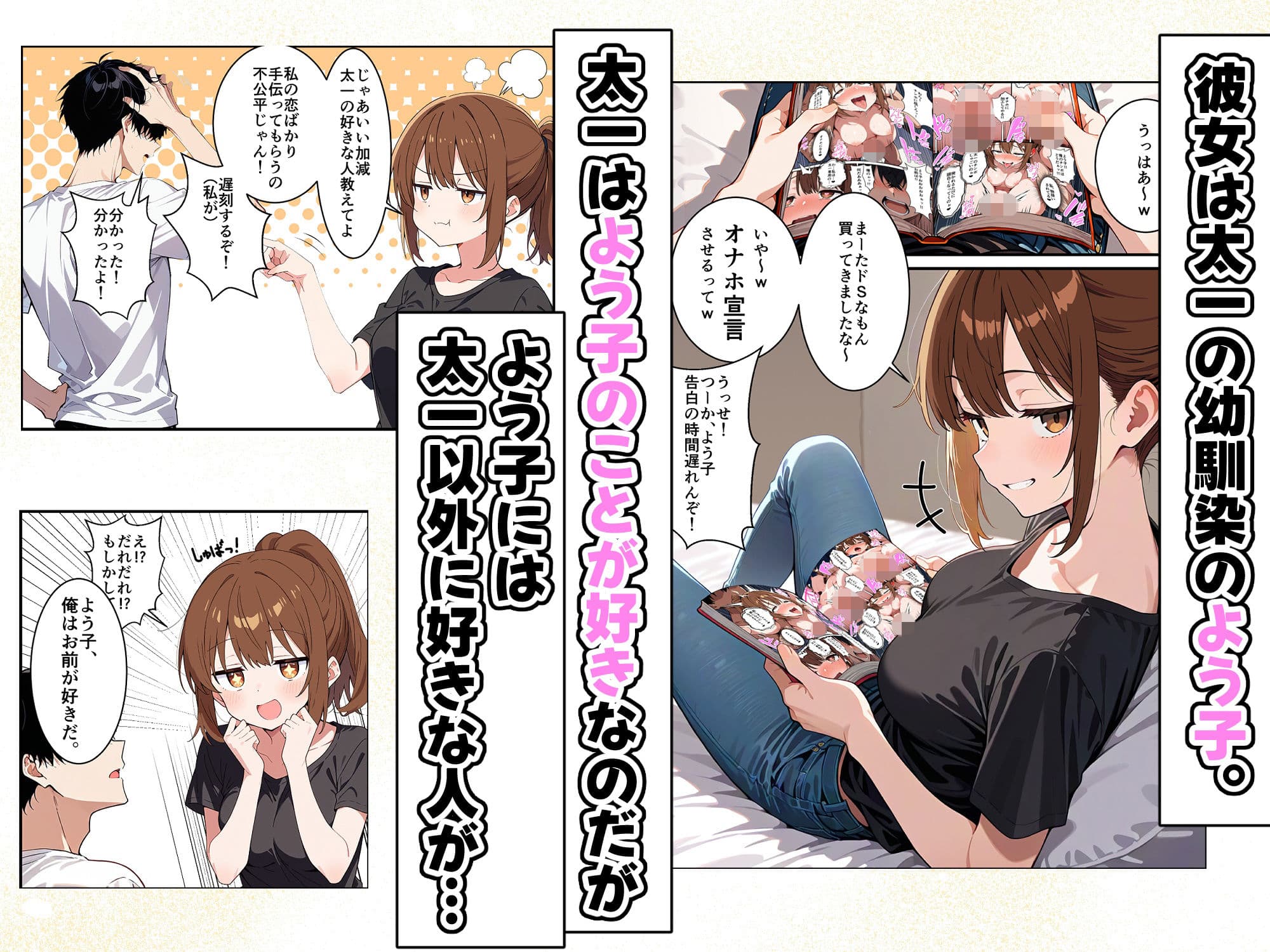 幼馴染が俺の嫁＋オナホになるまで サンプル1