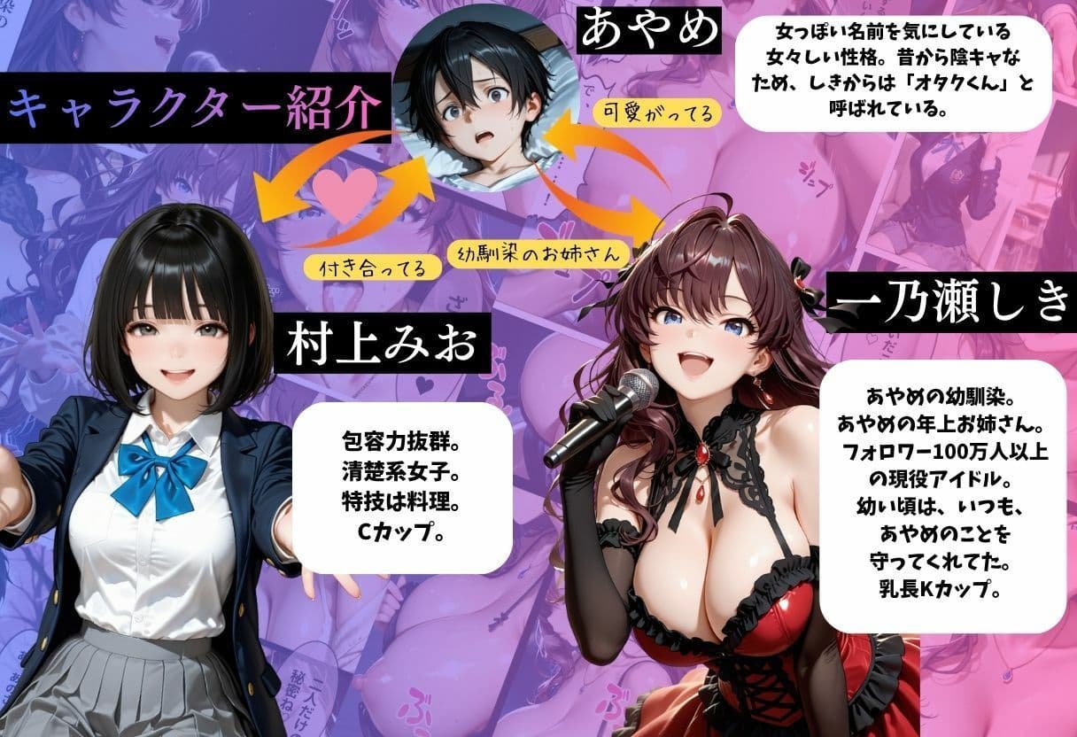 人生初めての浮気…人気アイドルの幼馴染に押し負けて朝から晩までハメまくり浮気中出し サンプル1