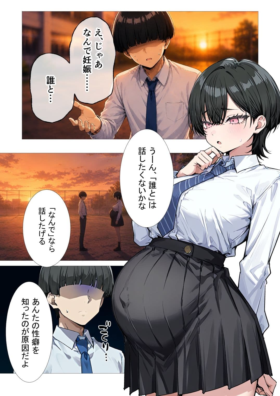 孕トモ-オレのNTR性癖のせいでデキ婚した親友- サンプル3