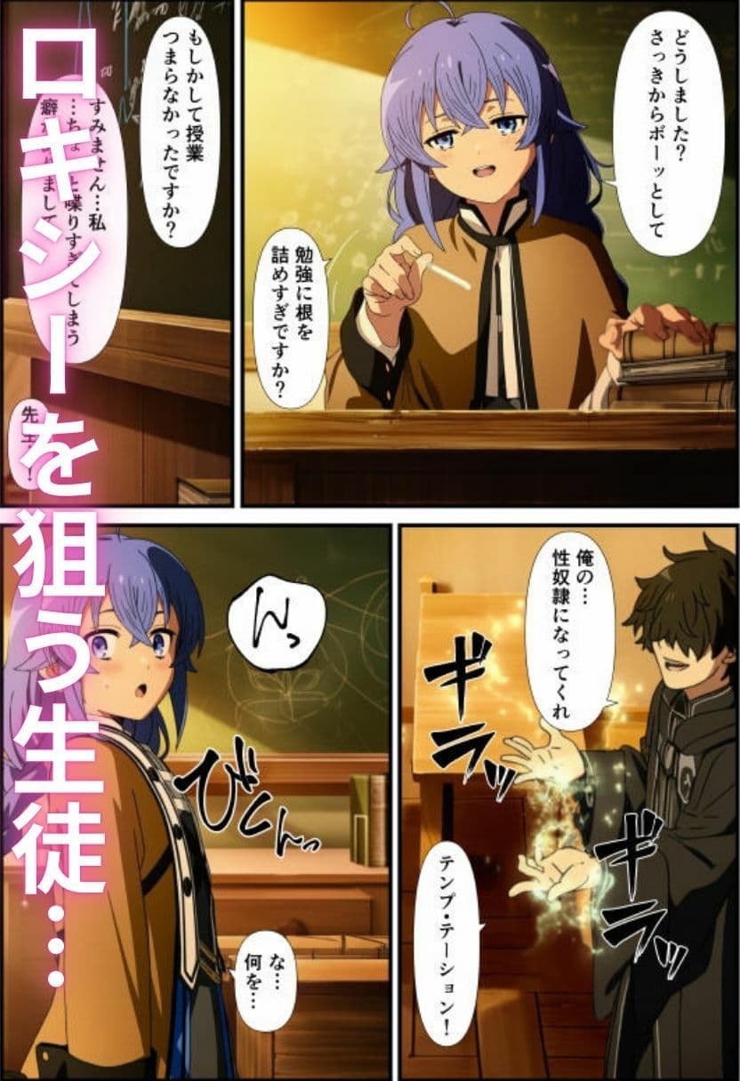 魔術でロ〇シーをえちえち洗脳〜快楽潮吹き教室〜 サンプル1