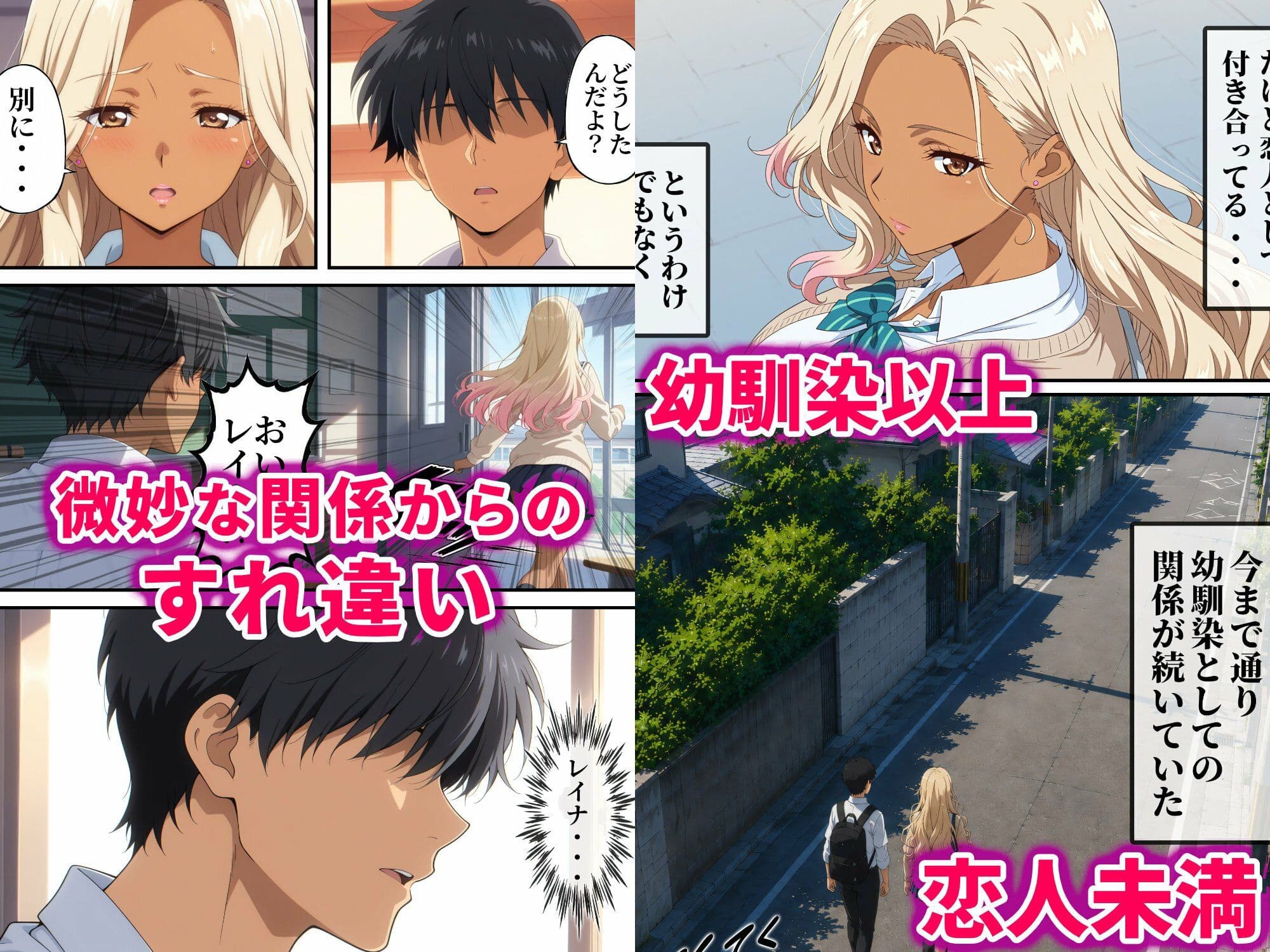 他の女と話してるだけで嫉妬してくるむっちりギャルとモーレツセックスした話 サンプル2