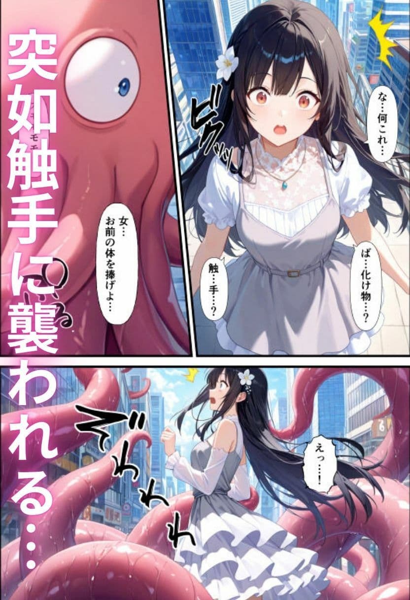 美少女触手に堕つ〜異形に孕まされた女の子〜 サンプル2
