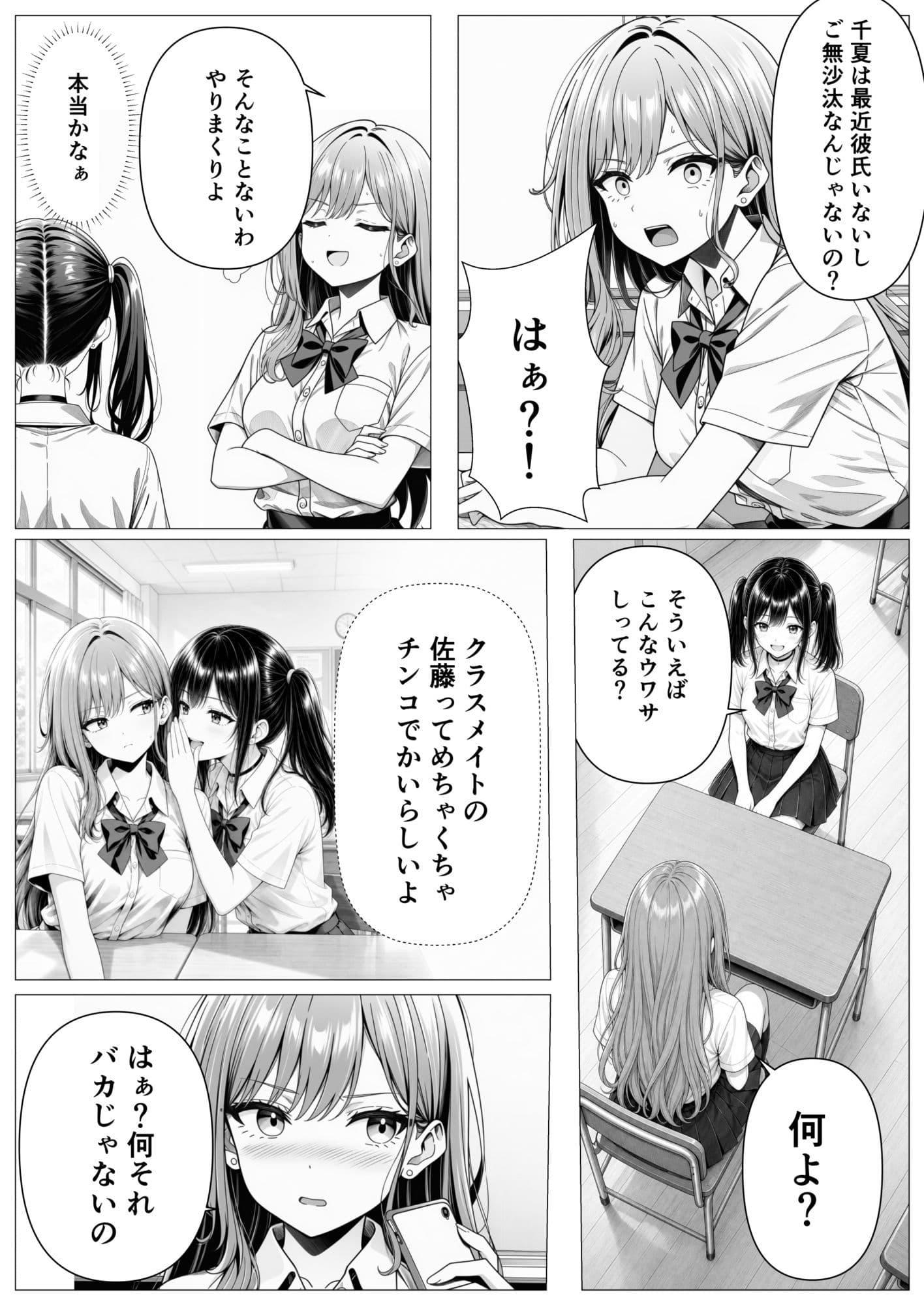 イッたことないギャル、デカチンではじめてイカされる。 サンプル2