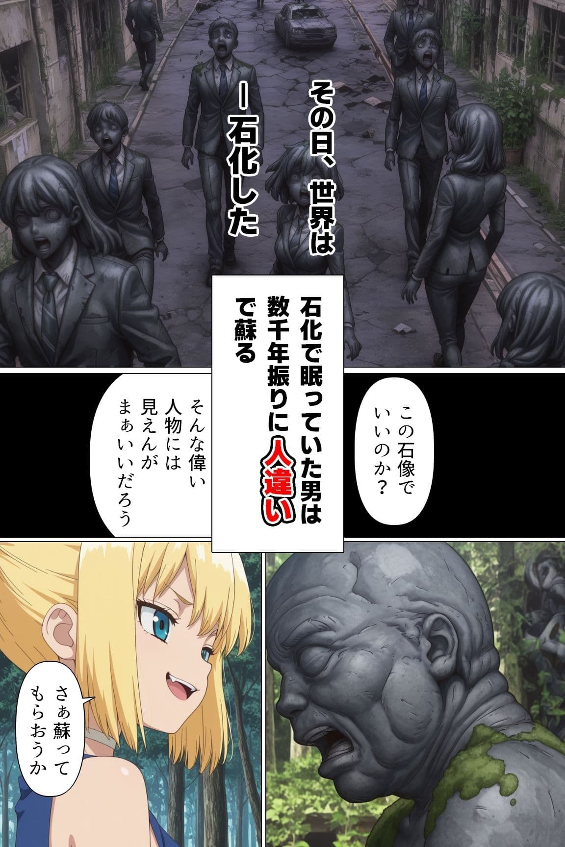 ハローワールド！原始の世界で種付け生活 サンプル1
