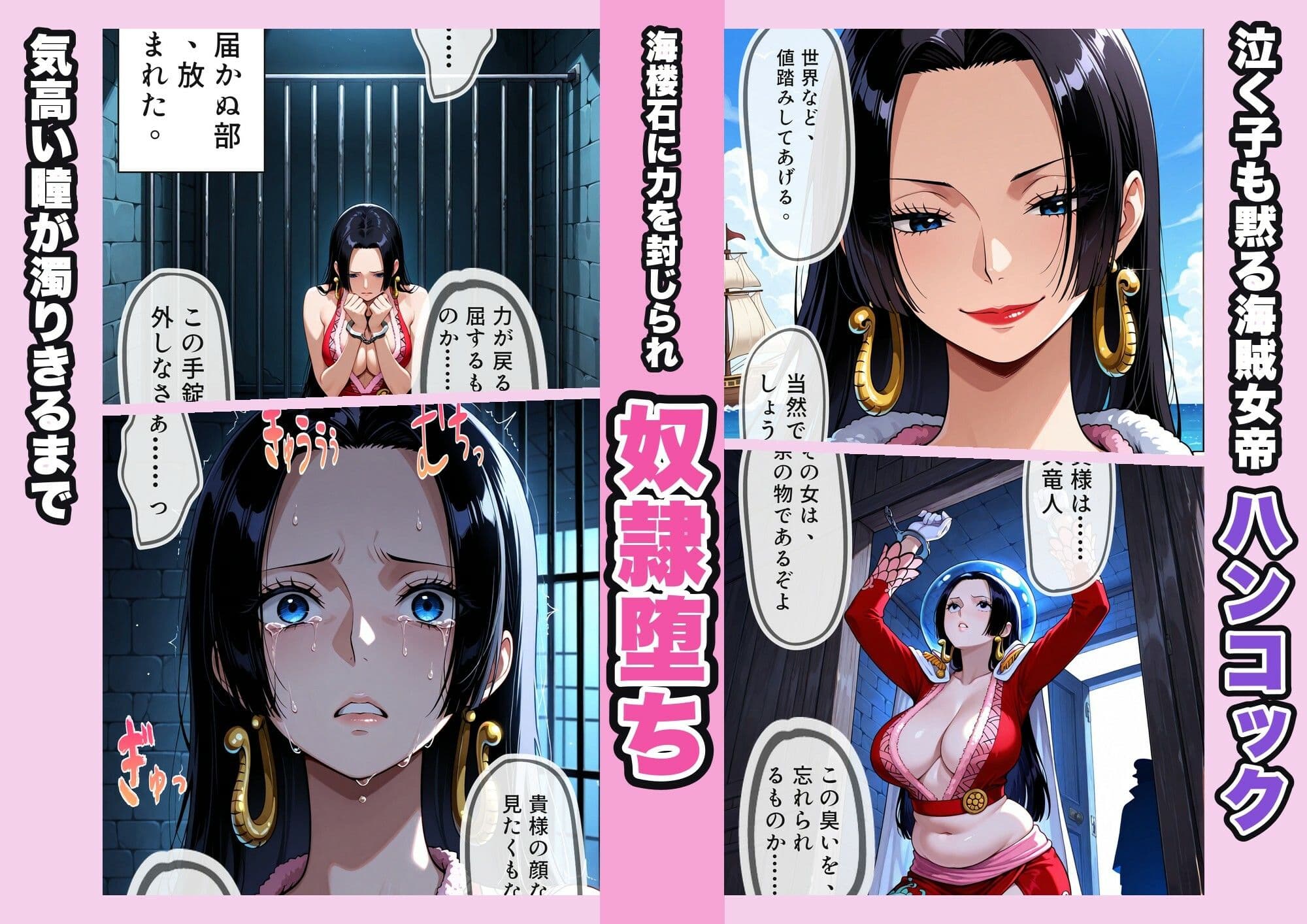 奴●海賊女帝 〜海楼石に囚われた高慢女帝、三日間の陥落〜 サンプル1