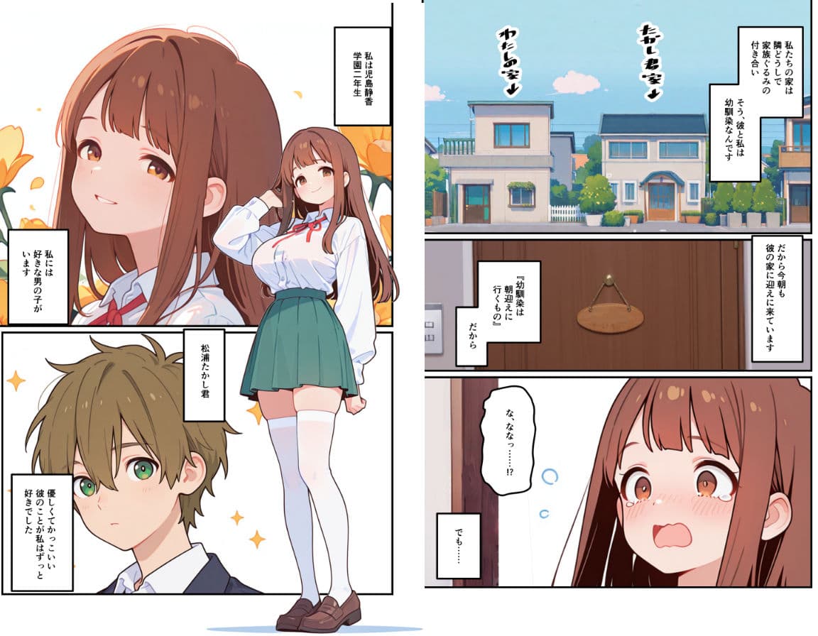 ハーレムラブコメ乗っ取りおじさん〜想いを寄せる幼馴染にサイミンおじさんが成り代わってるけど、私は騙されません。〜 サンプル1