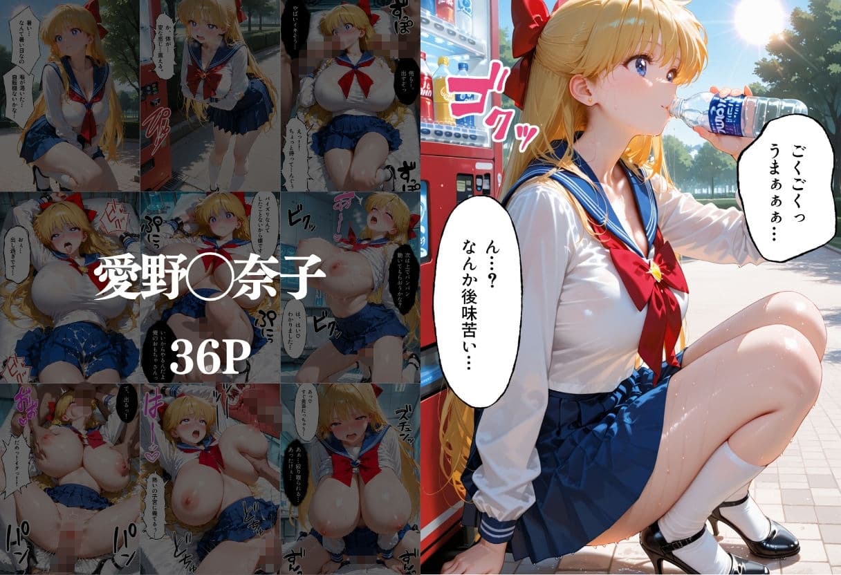 自販機のドリンクで超乳確定〜研究所で即ハメした話〜 美少女◯士セーラームーン編 サンプル1