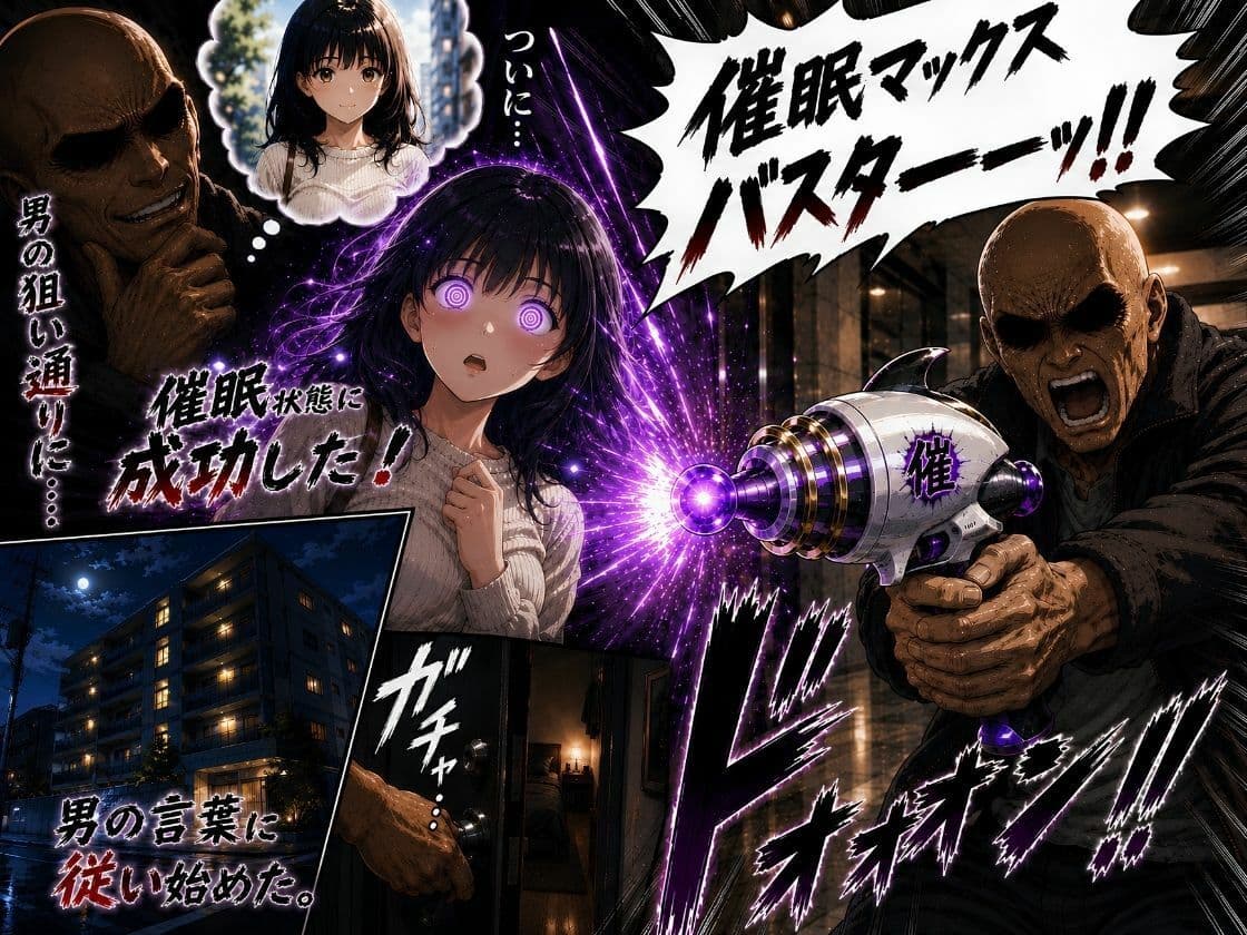 俺が手に入れた「催●マックスバスター」で人生大逆転？謎の銃が、俺の人生を変えていく‥ サンプル4