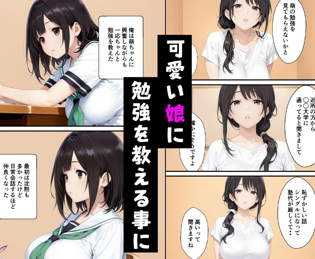 隣に越してきた美人母娘どちらにも中出しした話 サンプル2