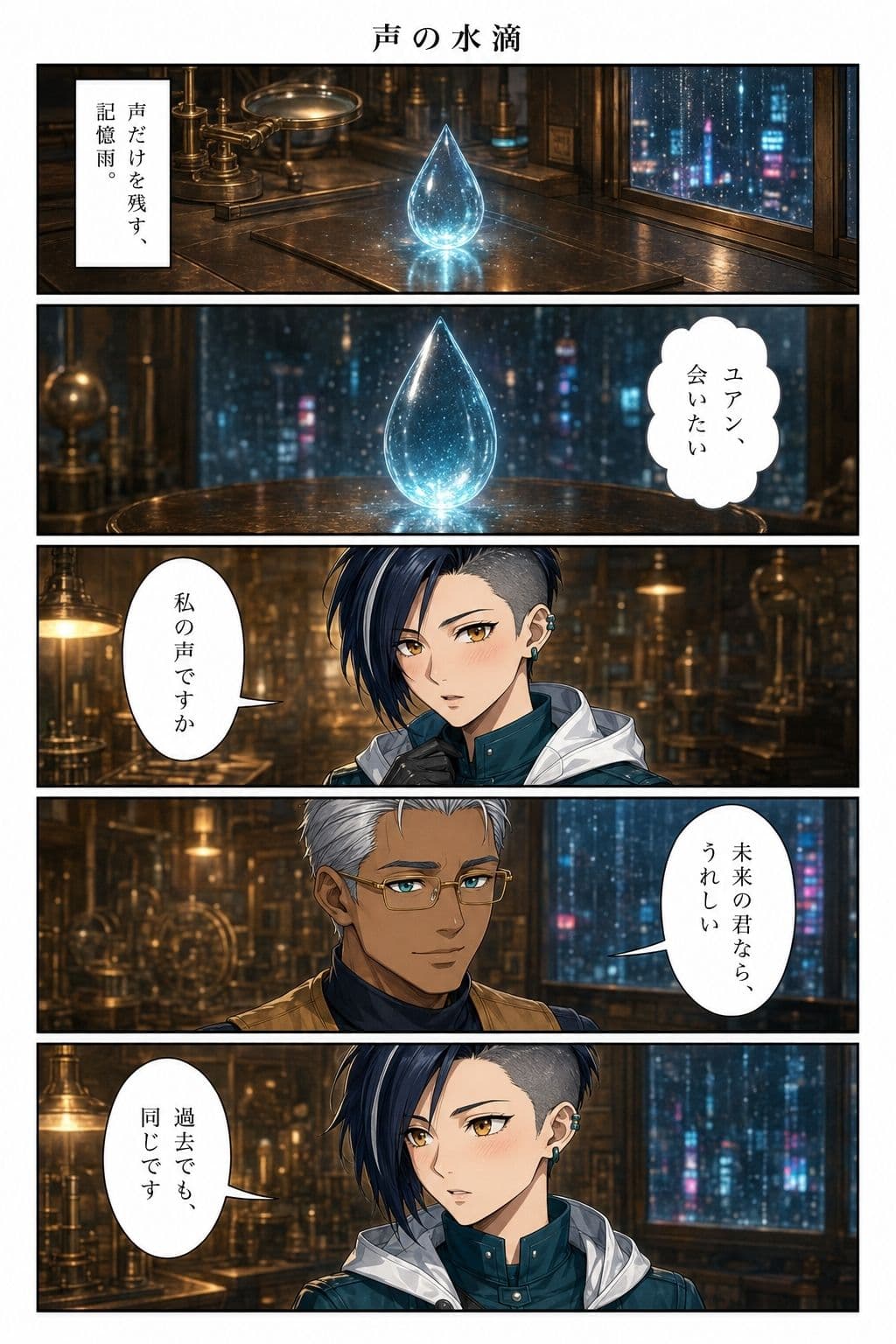 記憶雨の配達人（10ページ） サンプル3