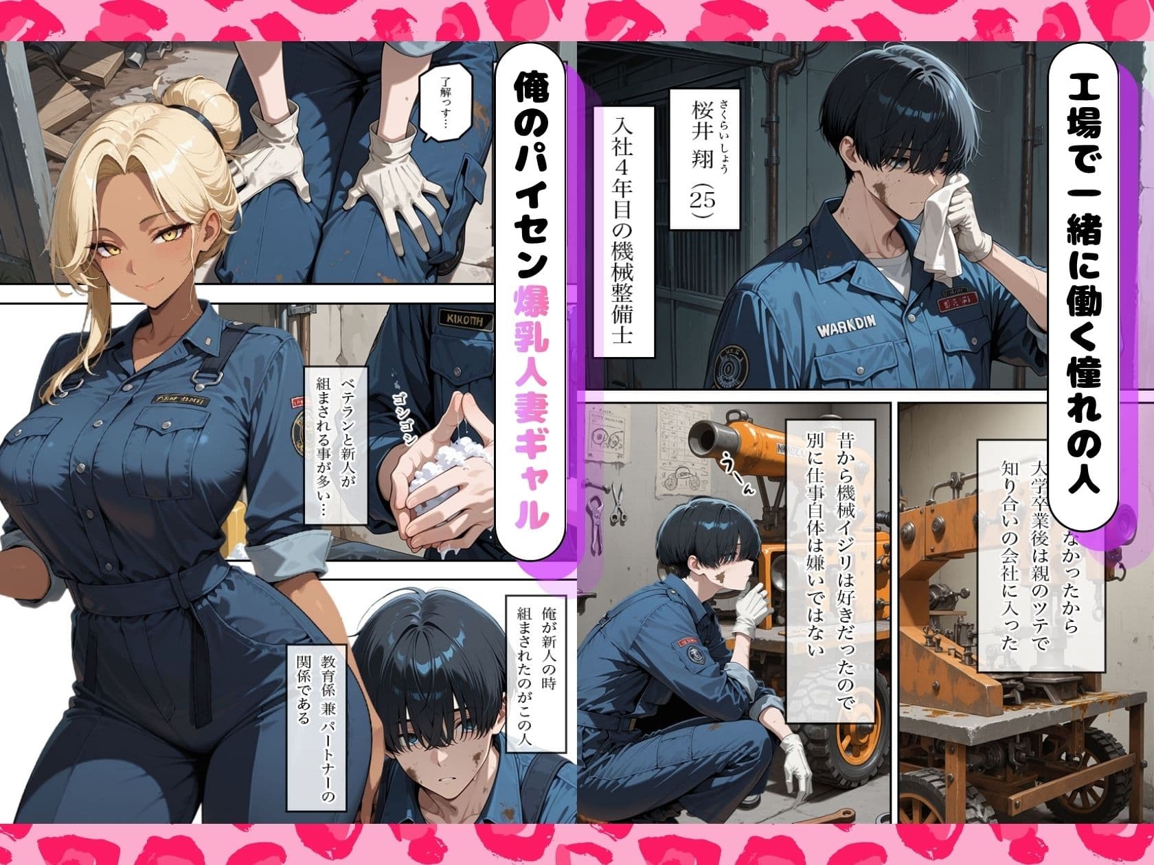 俺だけが知ってる爆乳人妻ギャルパイセンは実はエロ配信者だった話し サンプル1