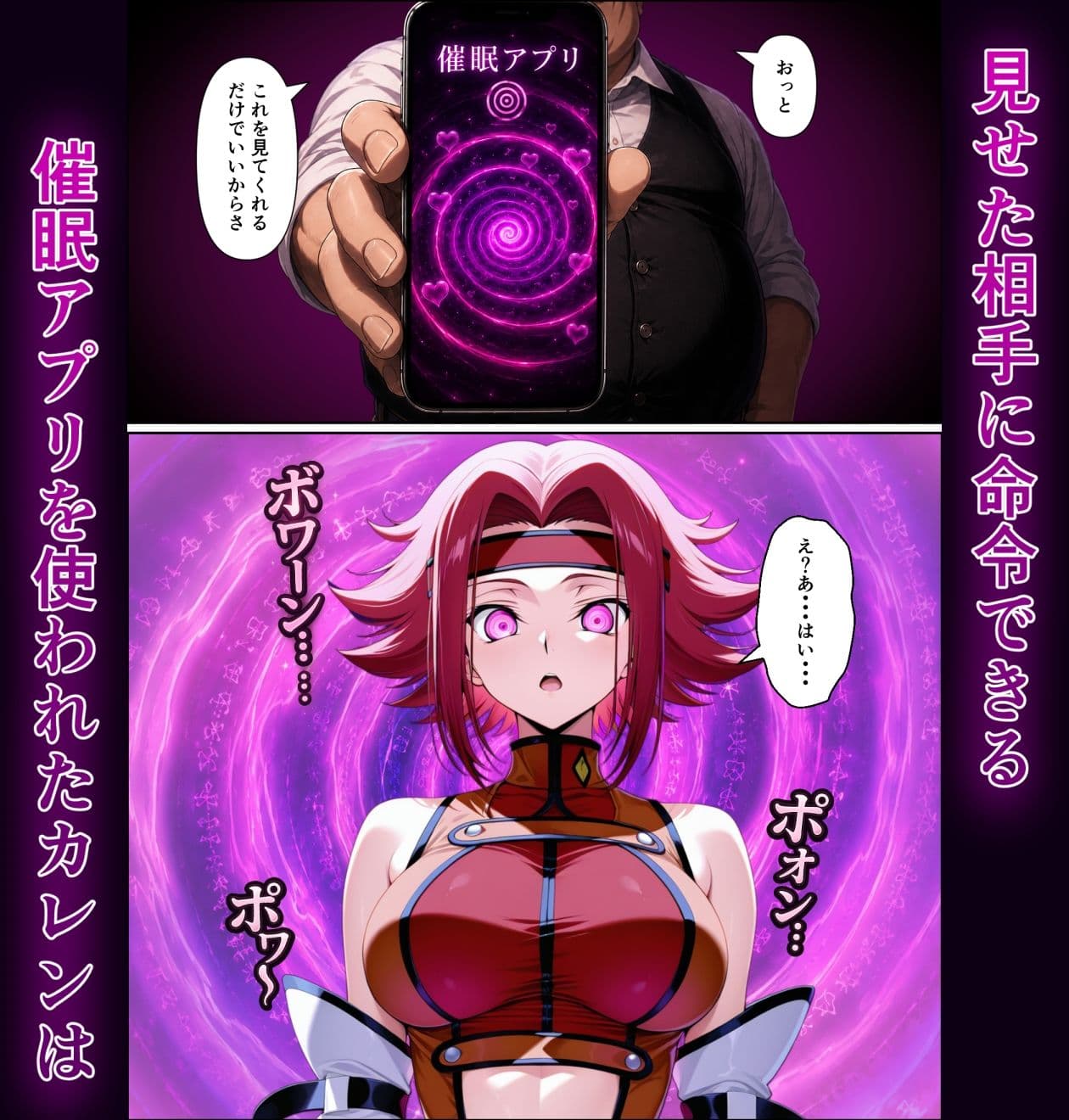 快楽催●アプリ「紅月カレン編」 サンプル1