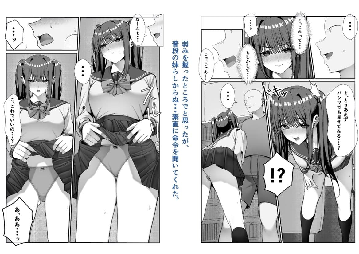 生意気な妹とセックスする話 サンプル5