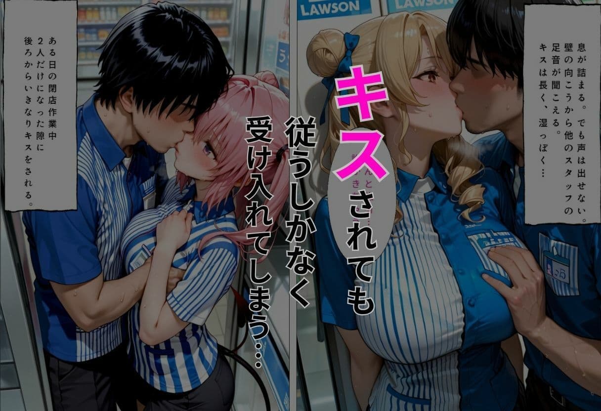 真面目な新人バイトは性処理係  ナ〇、天〇院編 サンプル4