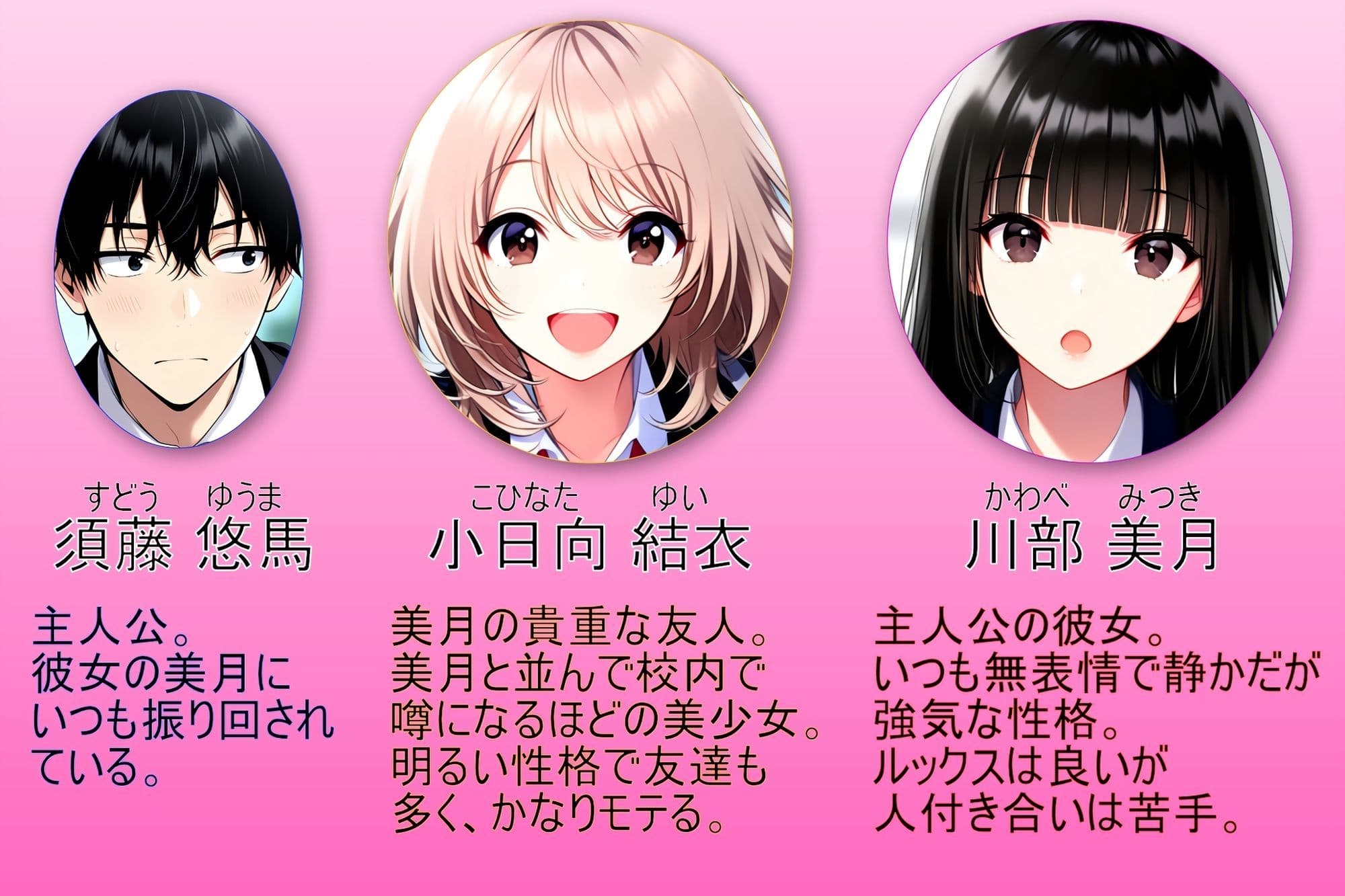 いつも無表情で強気な彼女2  〜他の美少女を巻き込む時〜 サンプル1