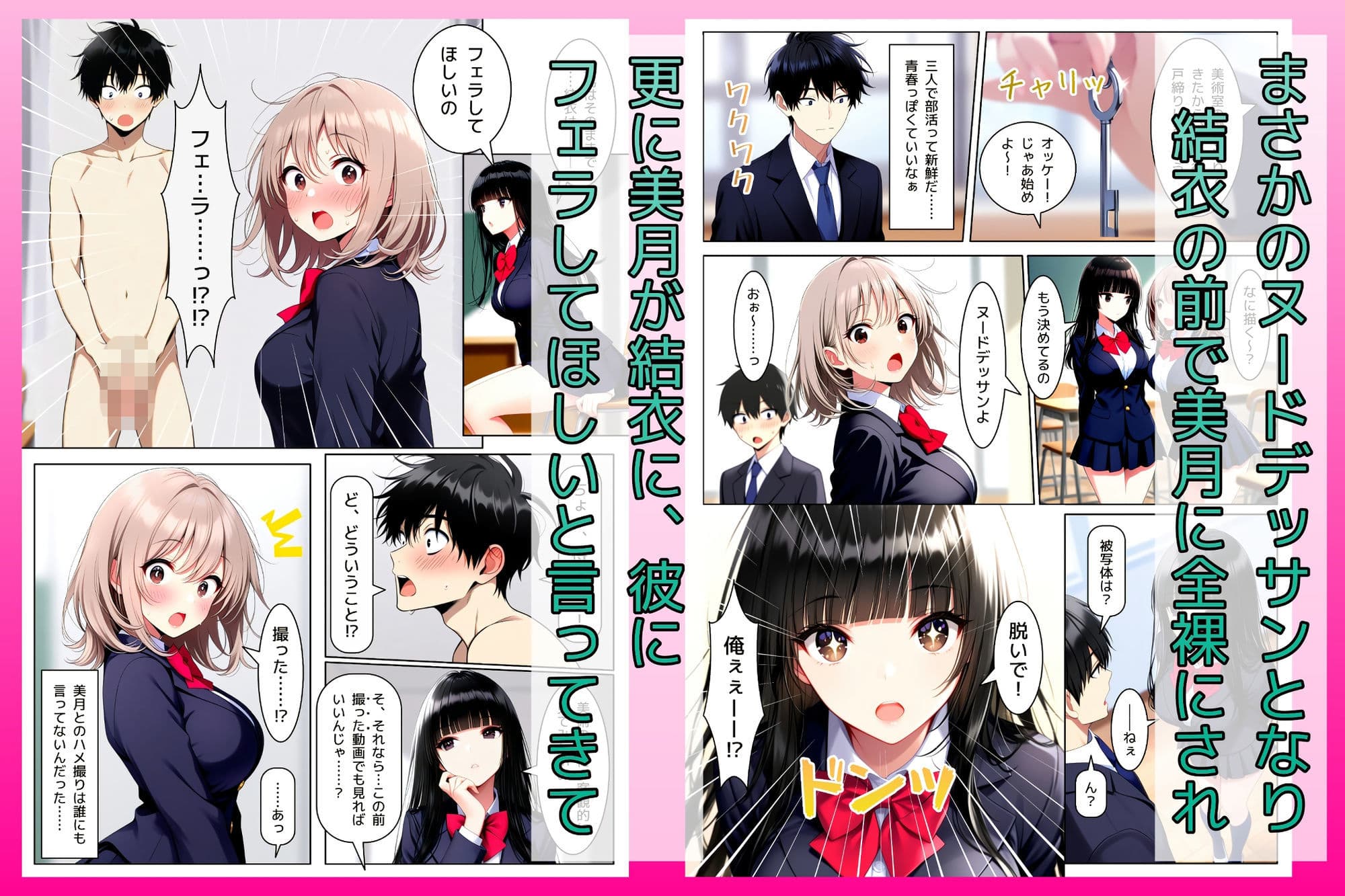 いつも無表情で強気な彼女2  〜他の美少女を巻き込む時〜 サンプル6