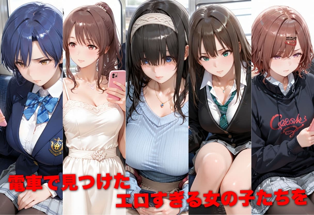 電車で痴●した美女をガラスに押し付けメス堕ちさせた話 ア●ドルマスター編 サンプル1