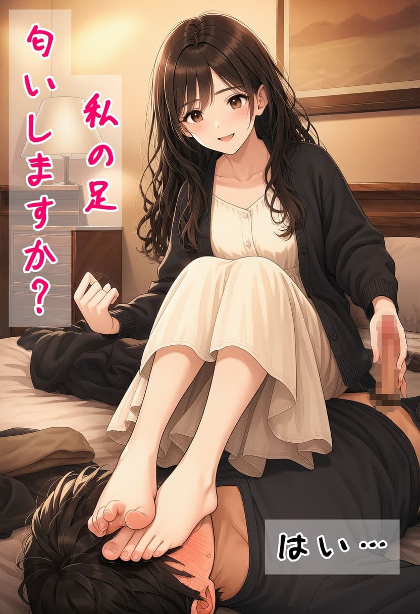 【足の匂いフェチ】可愛い花屋店員のパンプス足で無残に踏み散らされる花たちと、蒸れた足の匂いの誘惑【クラッシュ】 サンプル2